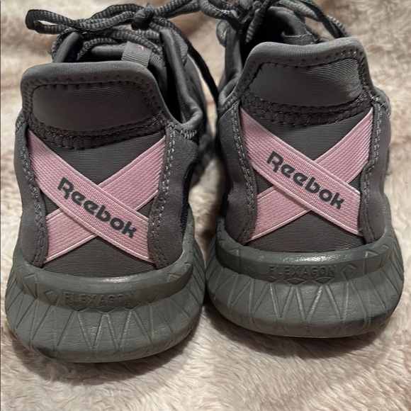 Reebok Gray and Pink Composite Toe Work Shoes size 12 - Picture 4 of 12